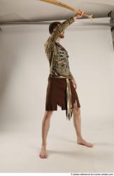 KEETA STANDING POSE WITH SPEAR